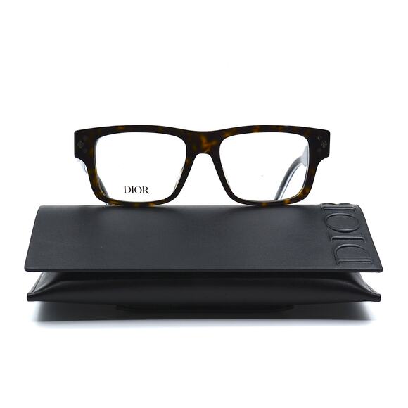 NEW DIOR CD DIAMONDO S31 HAVANA AUTHENTIC EYEGLASSES FRAME - Picture 11 of 12